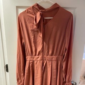 Super Cute Dress with neck bow